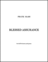 Blessed Assurance SATB choral sheet music cover